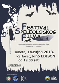 Festival speleološkog filma 2013 - Karlovac